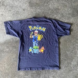 Vintage Anime Pokémon Tee 1998 90s size M